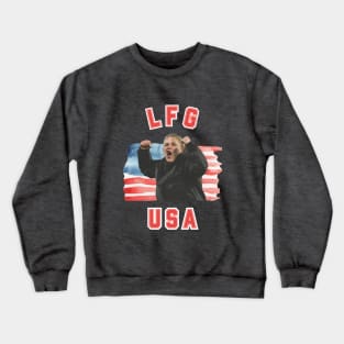 Emma Hayes USWNT Soccer LFG USA Women's Soccer Crewneck Sweatshirt